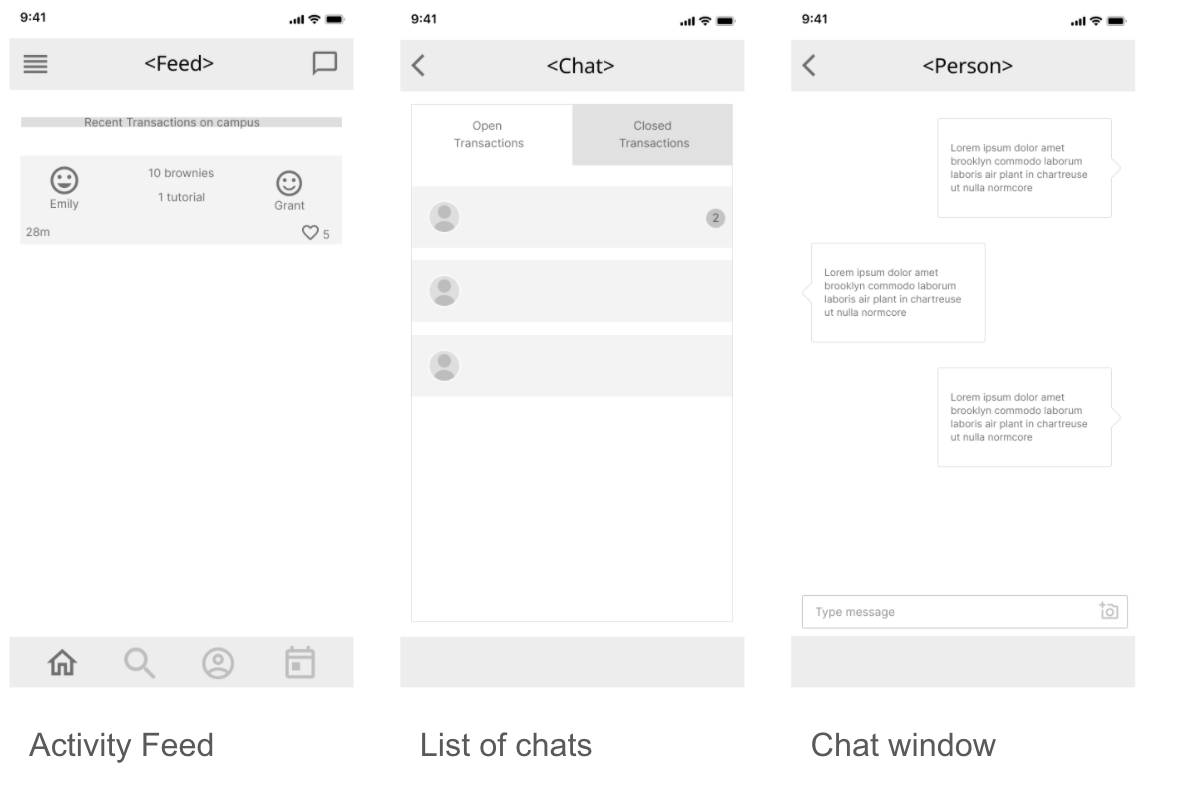 Feed And Chat